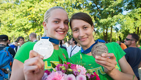 Lina Batulevičiūtė ir Ieva Serapinaitė
