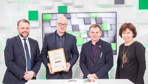 &bdquo;Vilniaus knygų mugės&ldquo; organizatoriai įteikė apdovanojimus