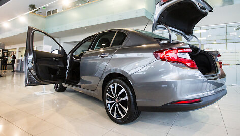 &bdquo;Fiat Tipo&ldquo; pristatymas &bdquo;Autobrava&ldquo; salone