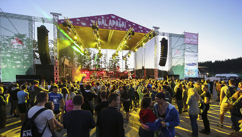 Festivalio &bdquo;Galapagai 2015&ldquo; akimirka