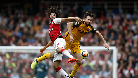 Mohamedas Elneny ir Davy Propperis