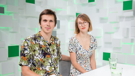 15min studijoje : Beata Ti&scaron;kevič ir Saulius Baradinskas