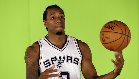 Kawhi Leonardas bus &bdquo;Spurs&ldquo; lyderis