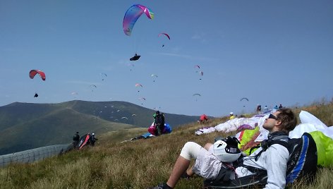 Lietuvos parasparnių maršrutinių skrydžių čempionatas Ukrainoje