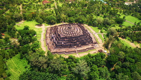 Borobuduras, Indonezija