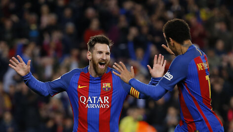 Lionelis Messi ir Neymaras
