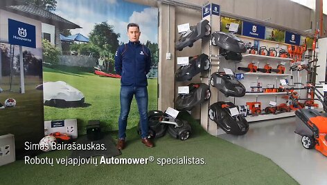 Ekspertas atsakė į dažniausiai užduodamus klausimus apie robotus vejapjoves