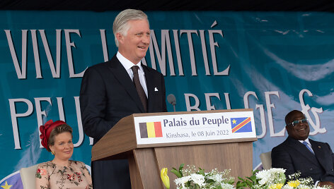 Belgijos karalius Philippe'as Kongo DR