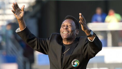 Pele &scaron;venčia 73-iąjį gimtadienį