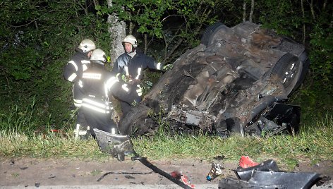 Tragiška pasibaigusi avarija Vilniaus rajone