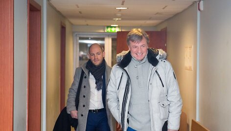 Advokatas Marius Zabita ir atlikėjas Žilvinas Žvagulis