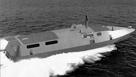 Povandeninio laivo &bdquo;Triton-NN&ldquo; maketas