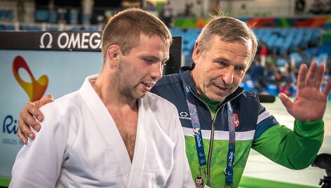 Osvaldas Bareikis ir Algis Mečkovskis