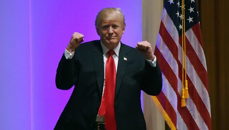 Donaldas Trumpas vis puola JAV žiniasklaidą