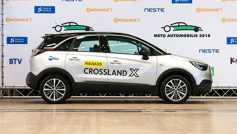 Konkursas „Tautos automobilis 2018“: „Opel Crossland X“