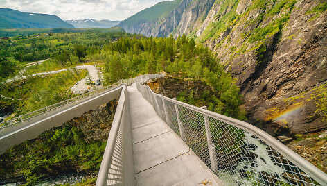 Tiltas vir&scaron; V&oslash;ringsfossen 