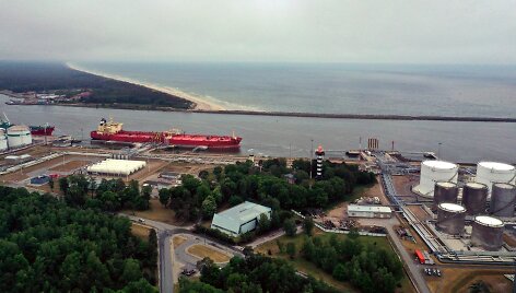 Tanklaivis su nafta Baltarusijai 