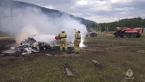 Sibire sudužus sraigtasparniui žuvo keturi žmonės