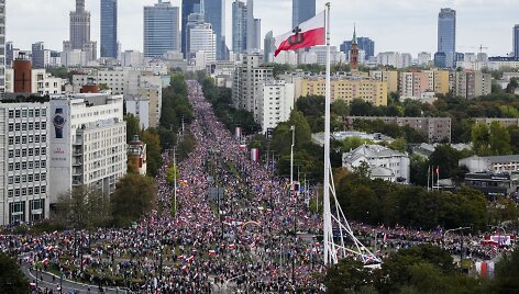 Protestas Var&scaron;uvoje