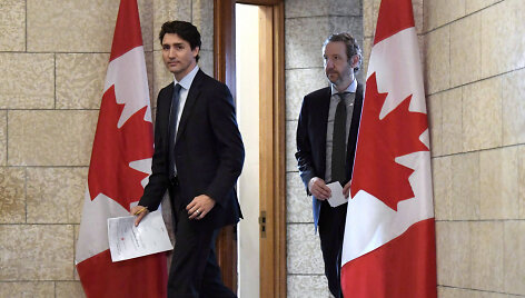 Justinas Trudeau ir Geraldas Buttsas