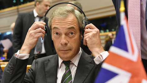 Nigelas Farage'as Europos Parlamente