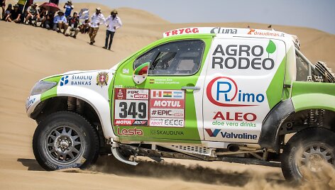 Trečia Dakaro ralio diena &bdquo;Agrorodeo&ldquo; komandai ne i&scaron; lengvųjų