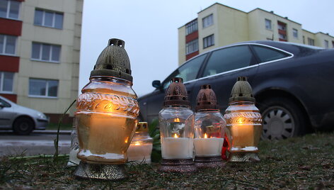 Gimnazisto nužudymo vietoje