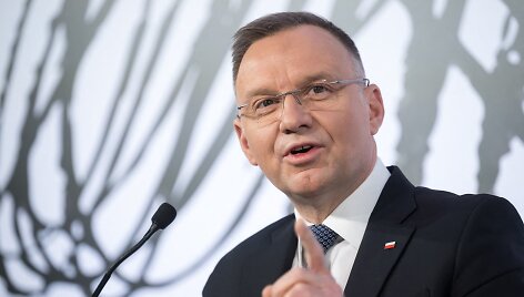 Lenkijos prezidentas Andrzejus Duda