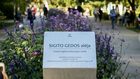 Atidaryta Sigito Gedos alėja