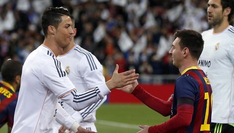 Cristiano Ronaldo ir Lionelis Messi