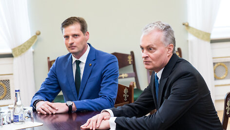 Kęstutis Mažeika ir Gitanas Nausėda
