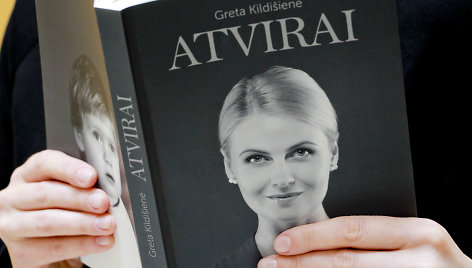 Gretos Kildišienės knyga „Atvirai“