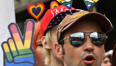 Kijeve keli tūkstančiai žmonių dalyvavo LGBT eitynėse
