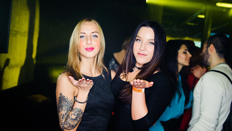 Vakarėlio akimirka &bdquo;Taboo&ldquo; klube