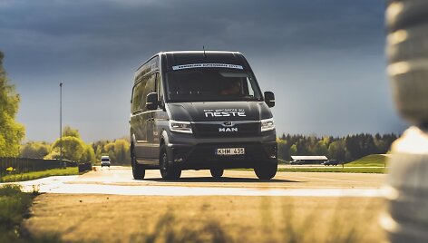 Patikrino, ar gali komercinis automobilis būti sporti&scaron;kas