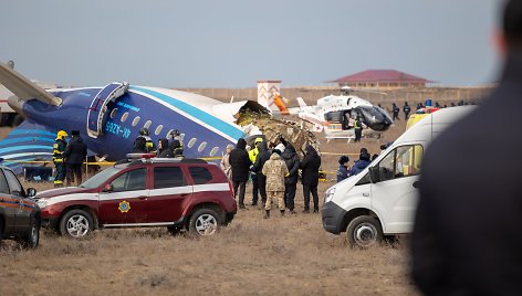 Bendrovės „Azerbaijan Airlines“ lėktuvo katastrofa / Isa Tazhenbayev / ZUMAPRESS.com