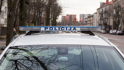 Kelių policijos reidas Tvirtovės alėjoje