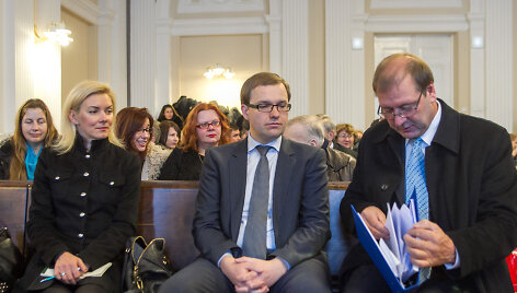 Vitalija Vonžutaitė, Vytautas Gap&scaron;ys ir Viktoras Uspaskichas