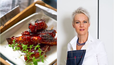 Nida Degutienė ir jos ruo&scaron;ti vi&scaron;čiuko sparneliai
