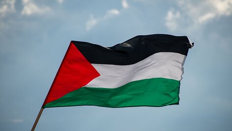 Palestiniečių vėliava / Charles-McClintock Wilson / ZUMAPRESS.com