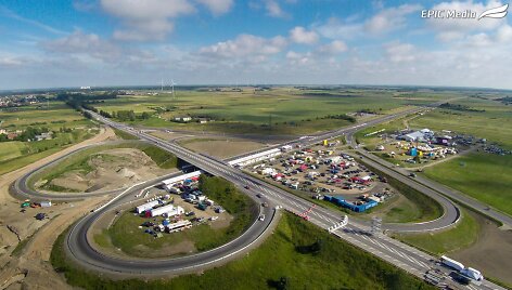 Promaksa įamžino 1006 km trasos rekonstrukciją