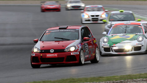 &bdquo;Kaukas&ldquo; komandos &bdquo;Volkswagen Golf&ldquo; &bdquo;Hankook 24 h Barcelona&ldquo; lenktynėse