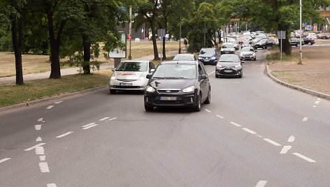 Sutvarkyta Žalgirio ir Geležinio vilko gatvių sankryža