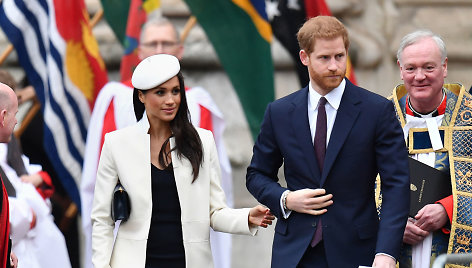 Sasekso hercogienė Meghan ir princas Harry