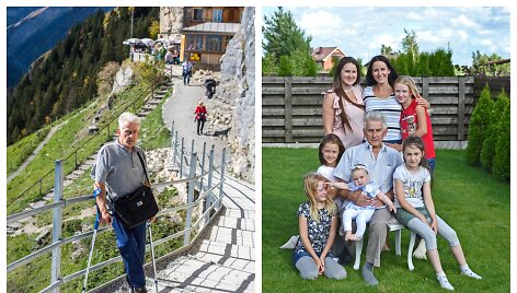 Klaipėdoje gyvenančios F.Matuzevičiūtės &scaron;eima