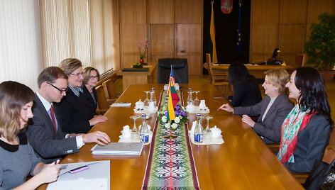 Ketvirtadienį Seimo Pirmininkė Loreta Graužinienė susitiko su Jungtinių Amerikos Valstijų (JAV) ambasadore Deborah Ann McCarthy