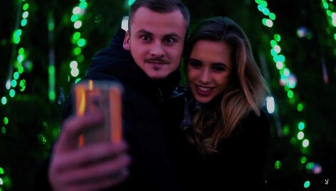Eglė Jurgaitytė &bdquo;Justinas Trio&ldquo; vaizdo klipe &bdquo;Skubėkim lėtai&ldquo;