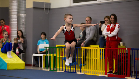 Tarptautinio gimnastikos centro atidarymas