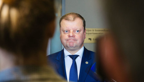 Saulius Skvernelis pristato pirmąją savo Vyriausybės darbų ataskaitą