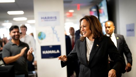 JAV viceprezidentė Kamala Harris